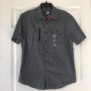 Brand New EckoUnltd Button Up Shirt / Size: Large